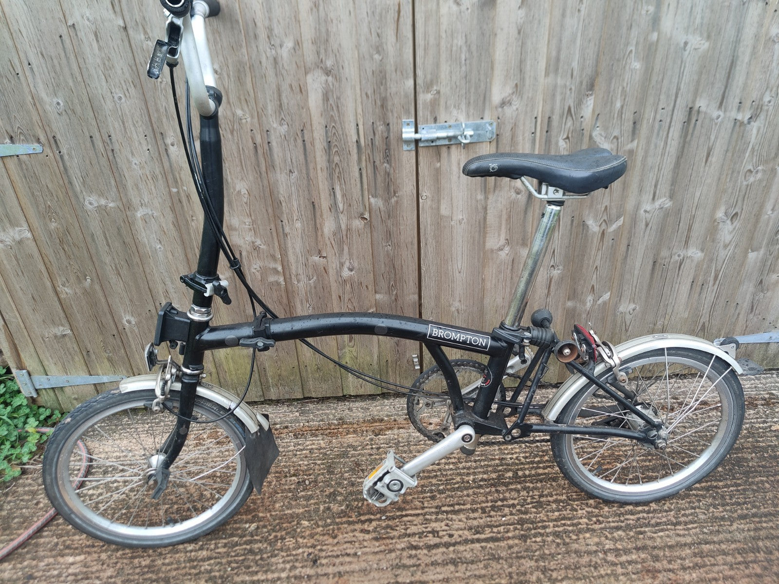 Brompton M3L Folding Bike 3-Speed, Black. 2014 Overall Good Condition