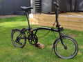 Brompton C Line 4 Speed in Black includes Litelok X1 Plus and Brompton toolkit