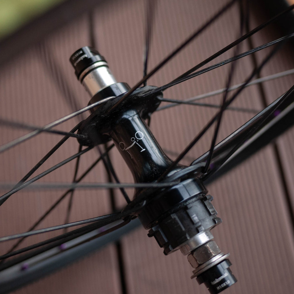 Brompton 1/2 speed Black Edition Superlight Wheelset Schwalbe One Tan Wall