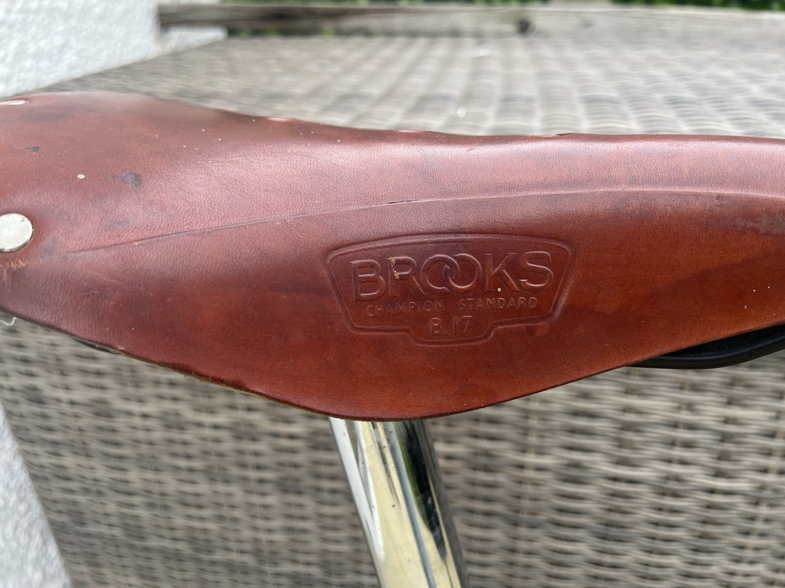 Brompton Folding Bike, Raw Lacquer, Brooks Leather Saddle, Front Bag, Pump, VGC