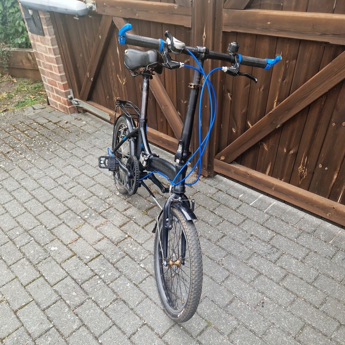 Dawes Jack Folding Bike, 20" Black 6 Speed 12.55 kg Light Weight