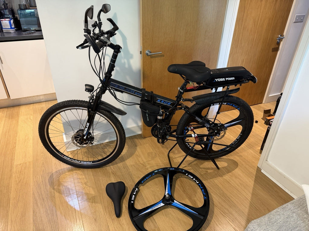 Trioblade Folding  Bike – 250W Motor – 36V 13Ah Battery