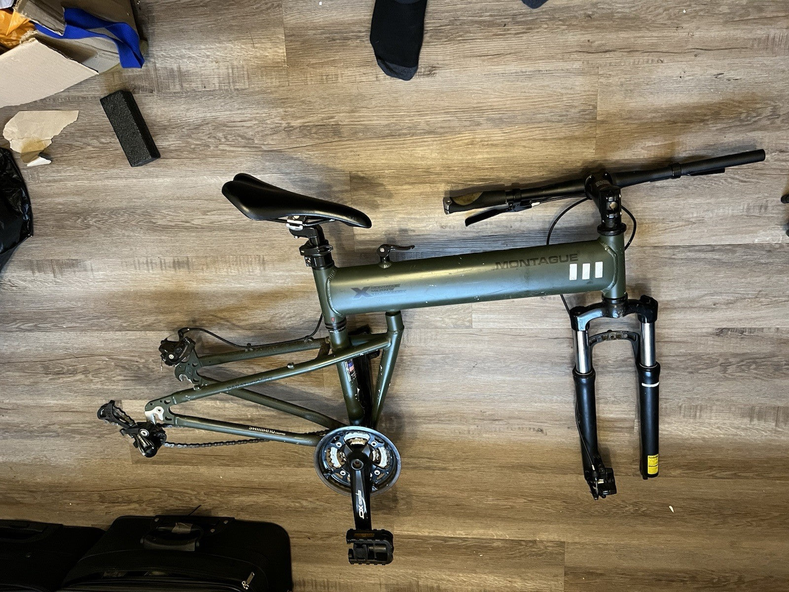 Montague Paratrooper Folding Mountain Bike Frame Only