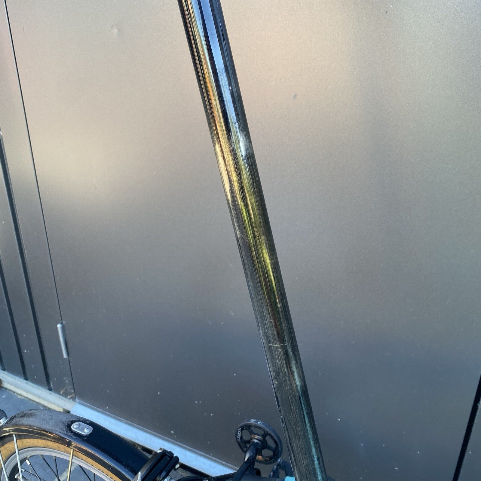 Brompton C-line 6 Speed Black Edition In Turkish Green