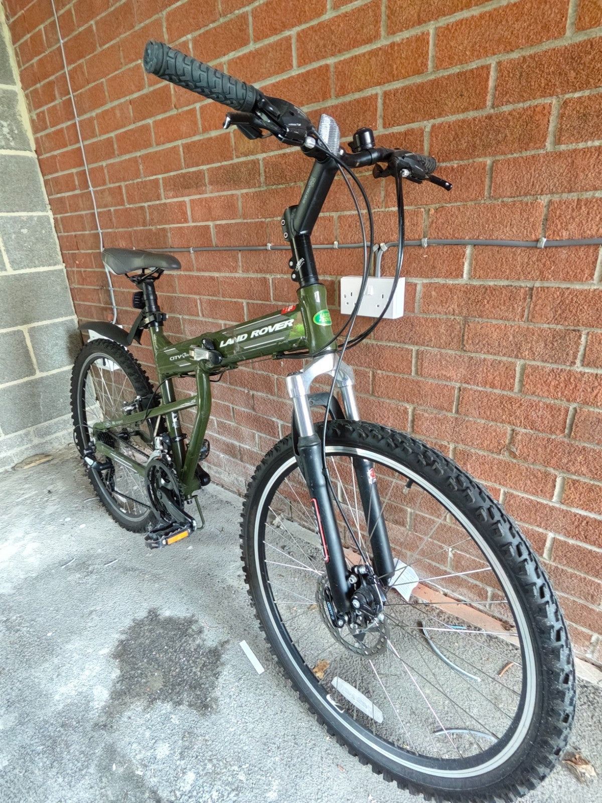 Land Rover City Elite Mens/Adults Folding Bike