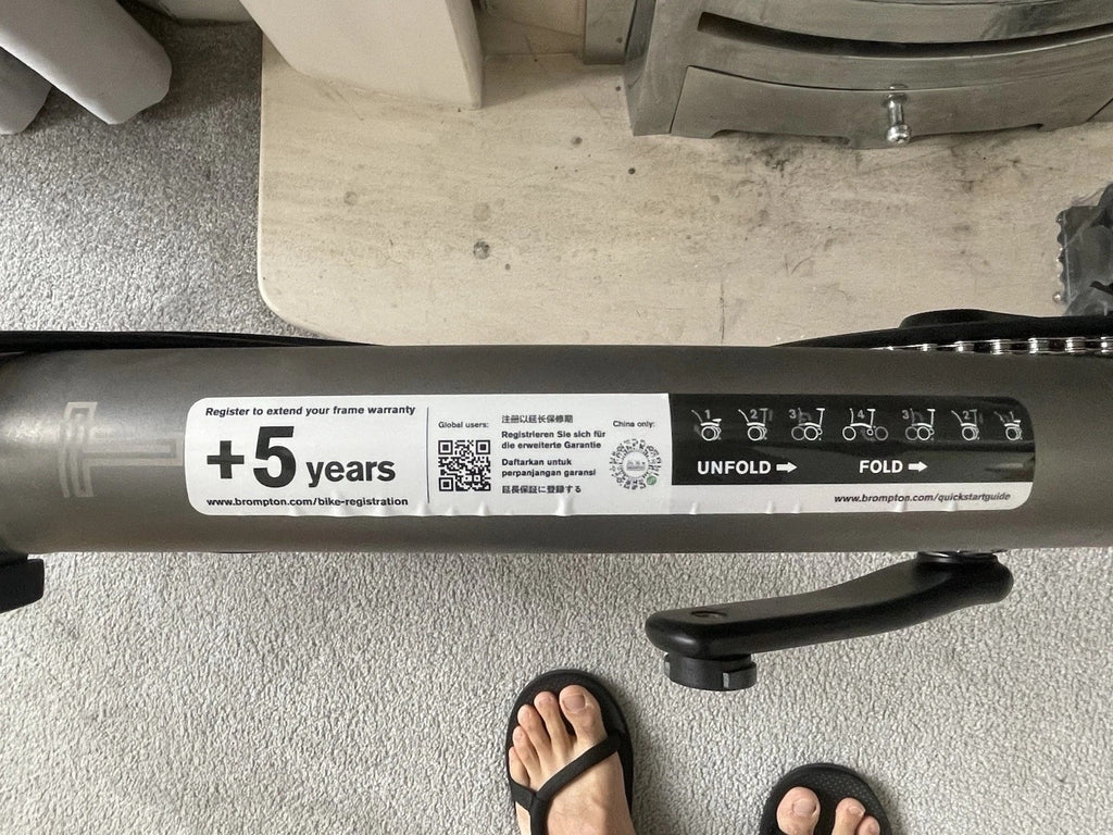 Titanium 2025 Brompton T Line M Bar 4-Speed L Brand New