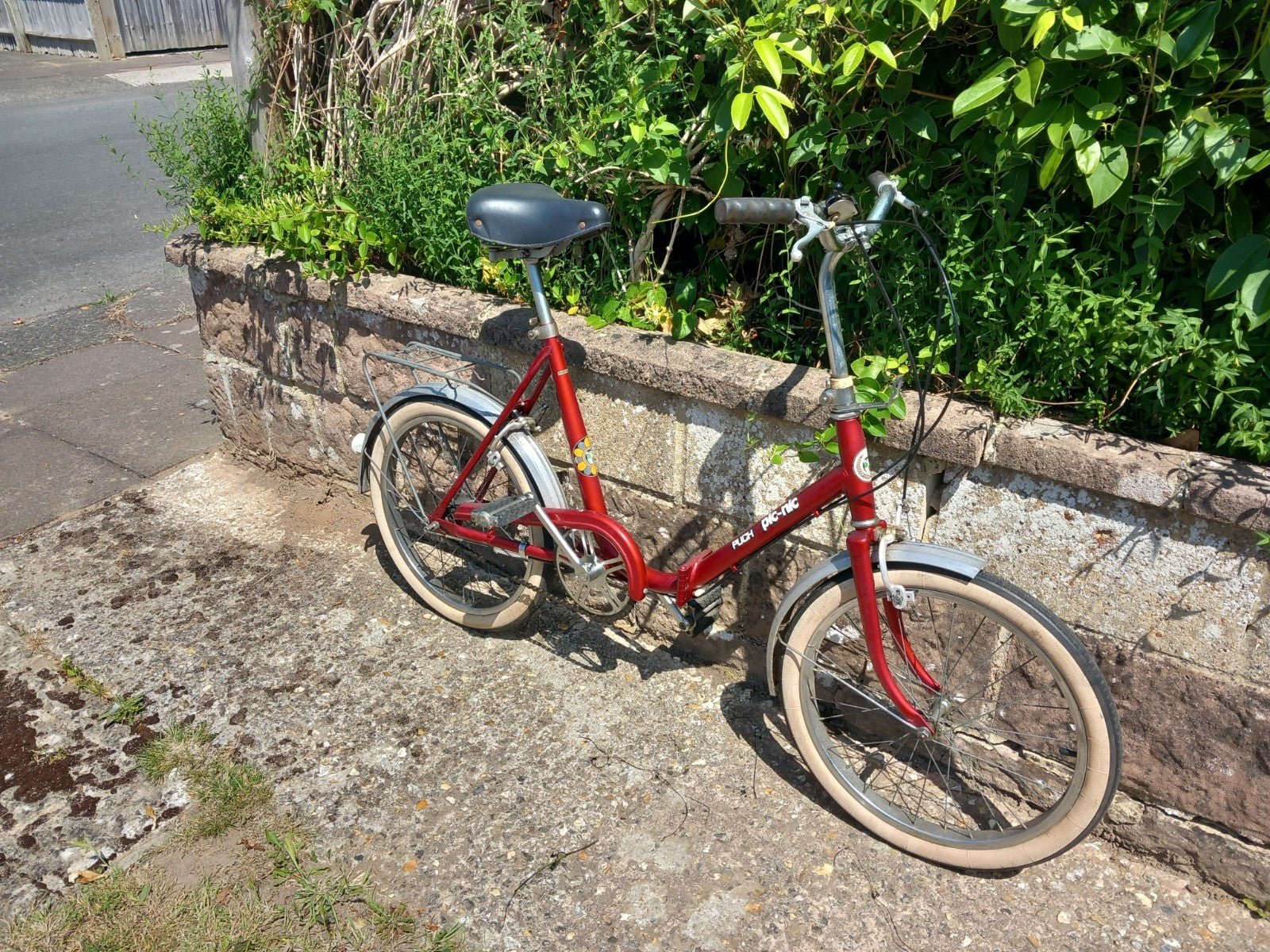 Vintage Puch Picnic(1977) Shopper/Folding Bike.Nice ! Collect Sussex.(Was NOS).
