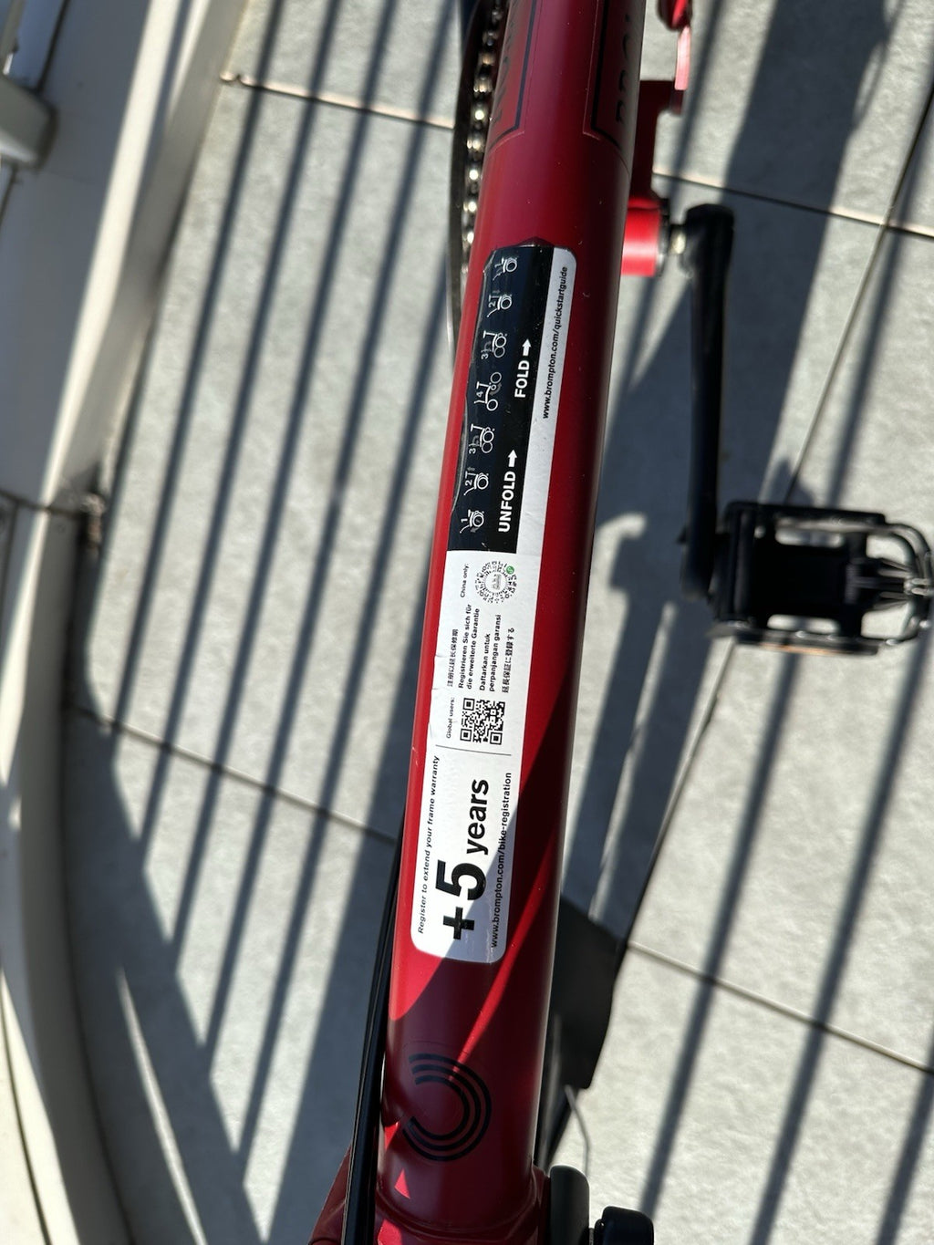 Excellent Condition Brompton C Line 6-Speed – Fully Equipped