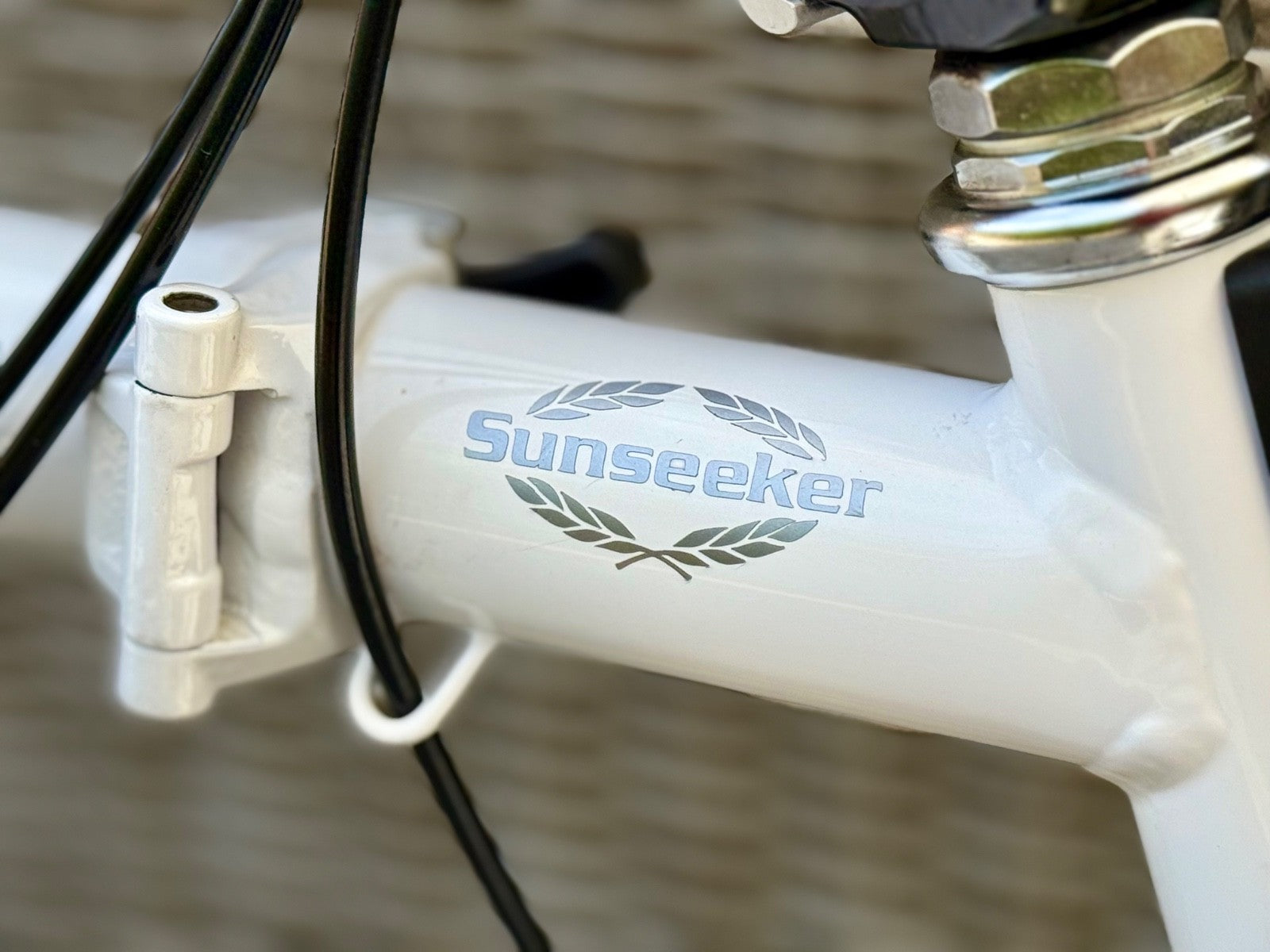 Brompton Folding Bicycle | One-Off Sunseeker Commission | Boat Show Display Bike