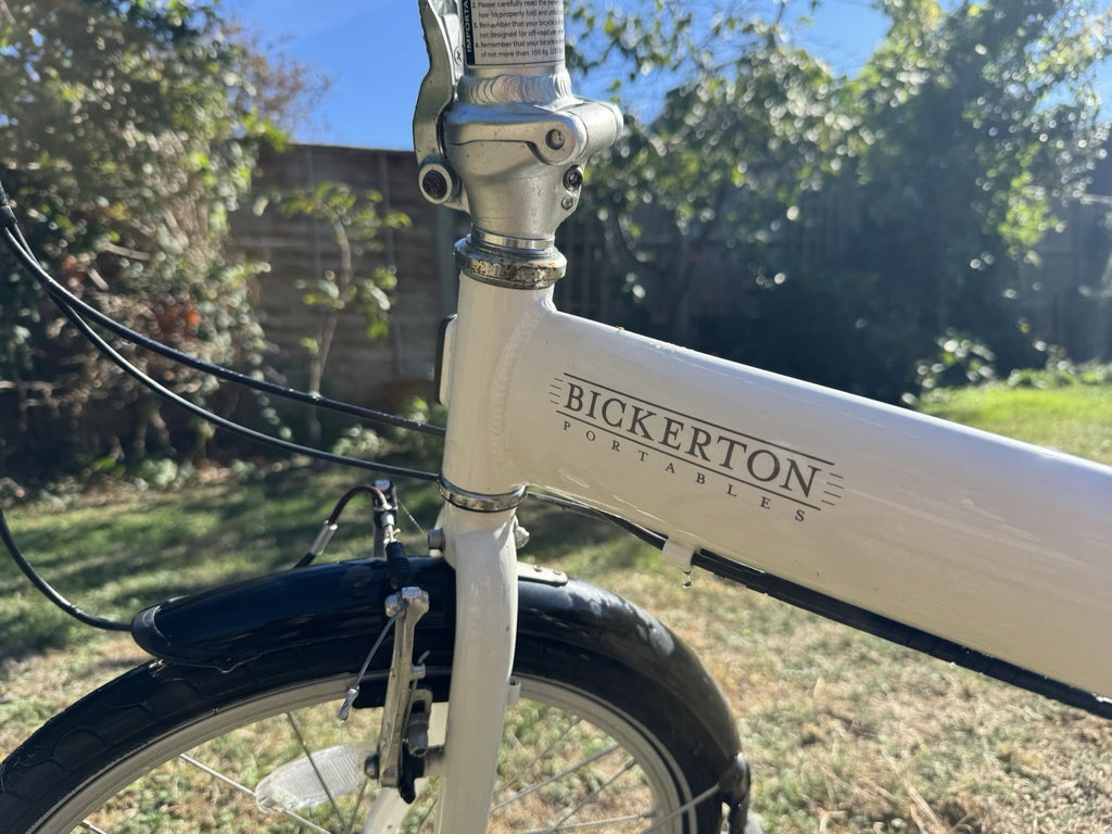 Bickerton Junction 1607 Country Folding Bike  with pannier, bike pump and lock