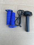 SurRon Style 12V-90V Universal eBike Full Bar Twist Throttle with hand grips