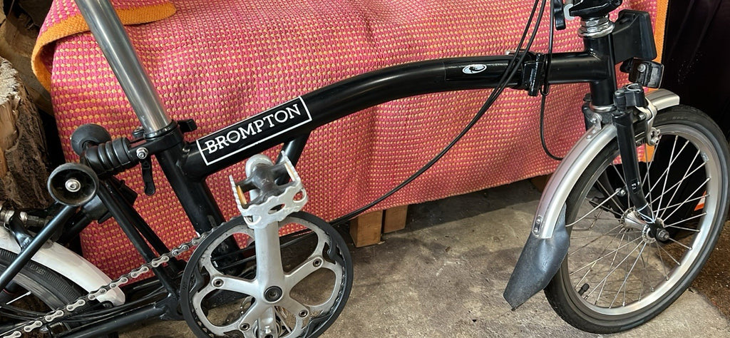 Brompton Folding Bike 16in M Frame 3  speed Black