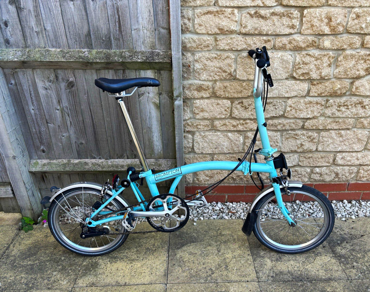 Brompton Folding Bike Turkish Green