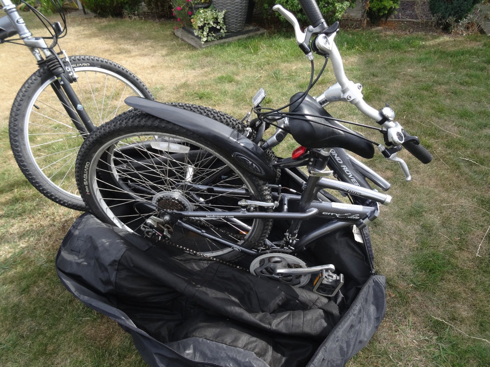 Land Rover 7005 Series Aluminium folding bike,