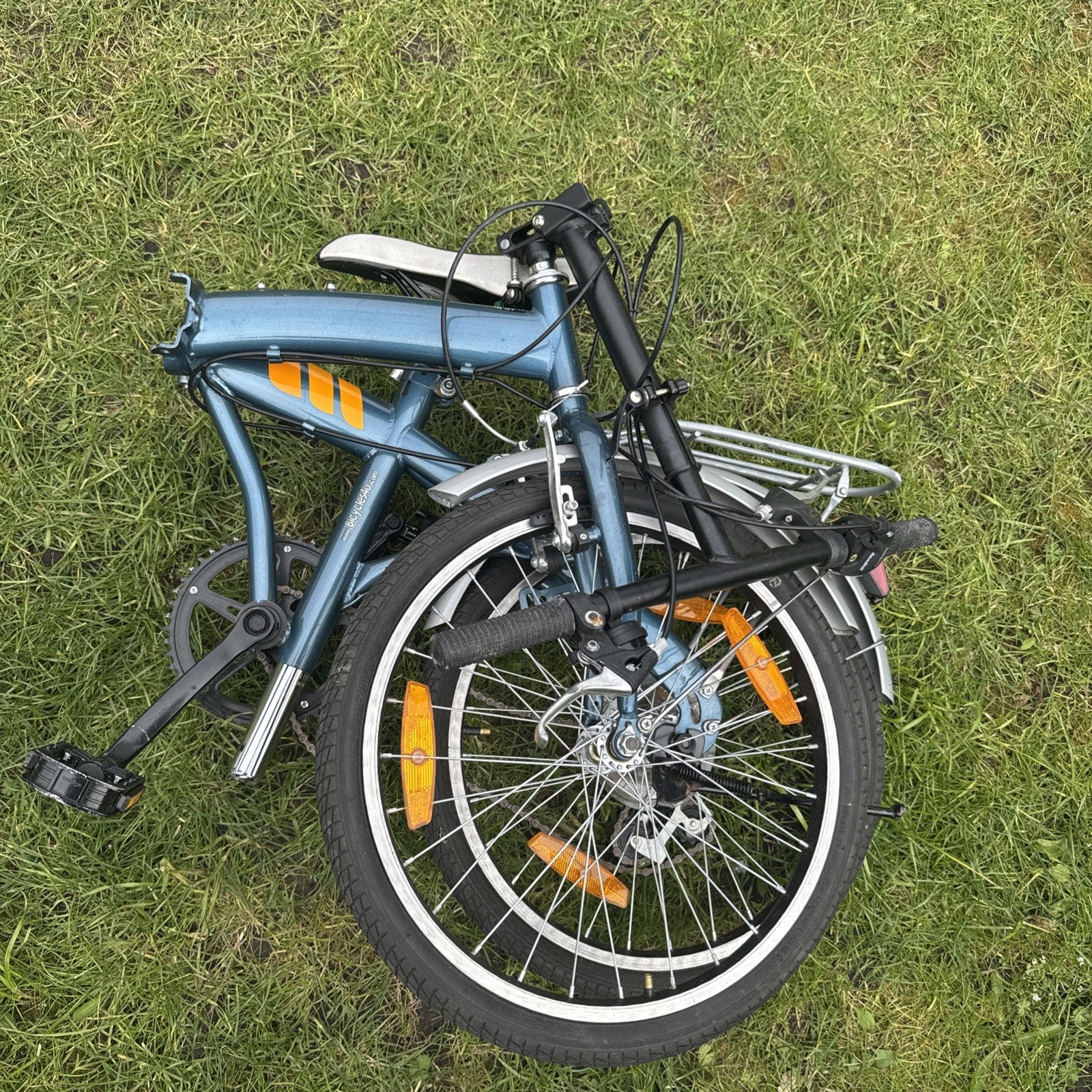 20” Folding Bicycle With 6-Speed Gears for Adult Bicycles4U