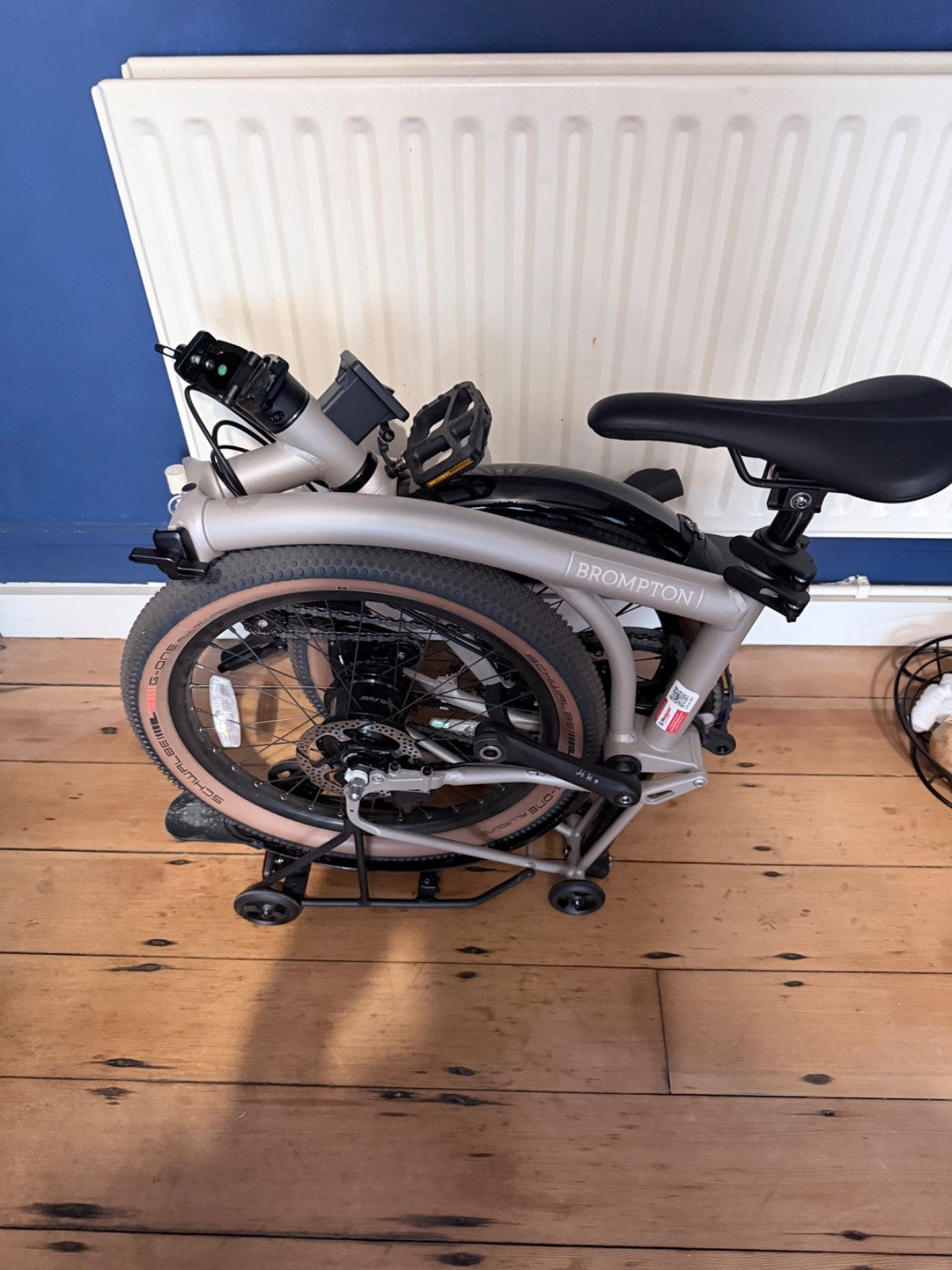 brompton folding bike 8 speed