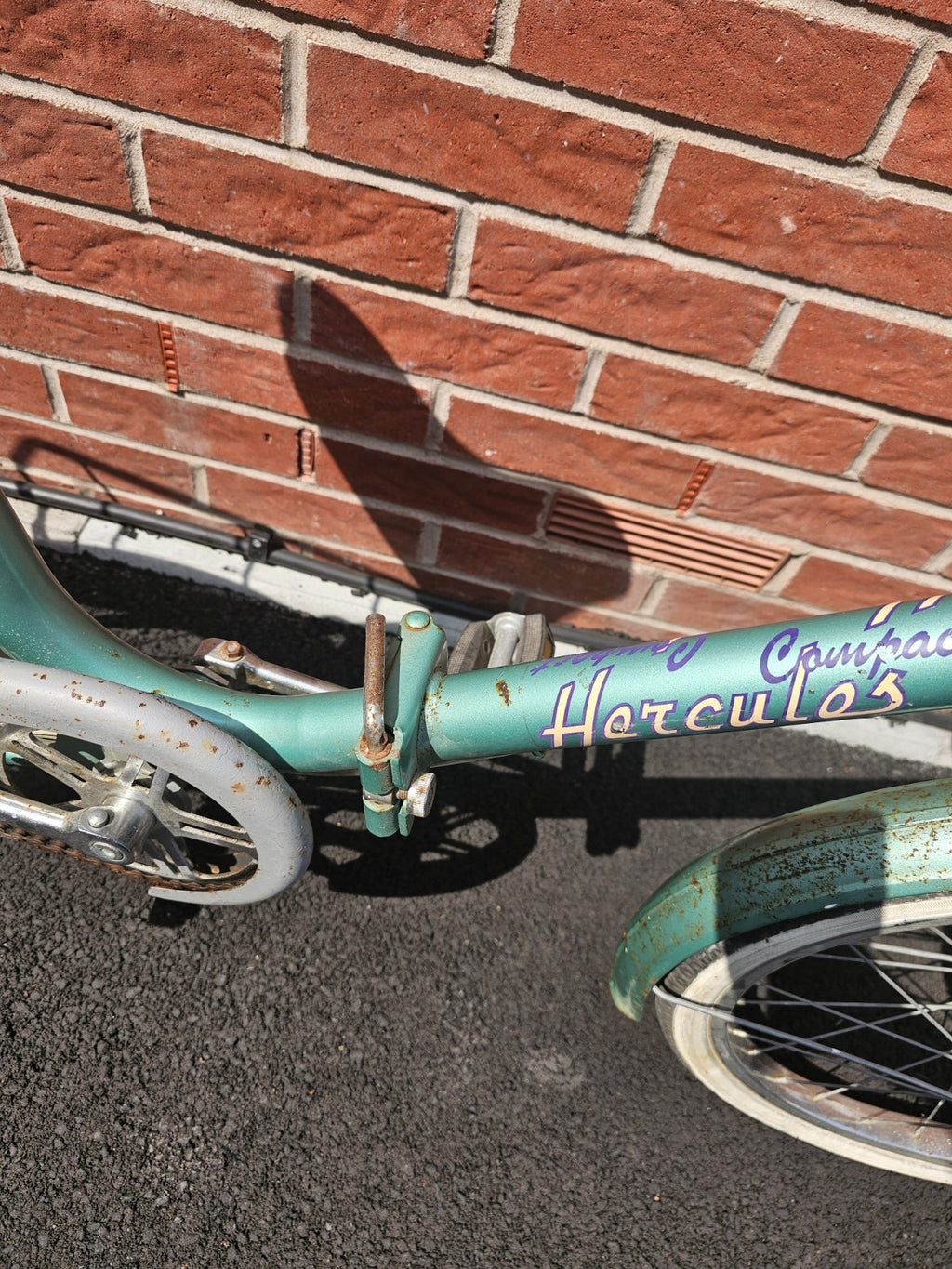 Original (Vintage 70-80s) Hercules compact - Folding Bike