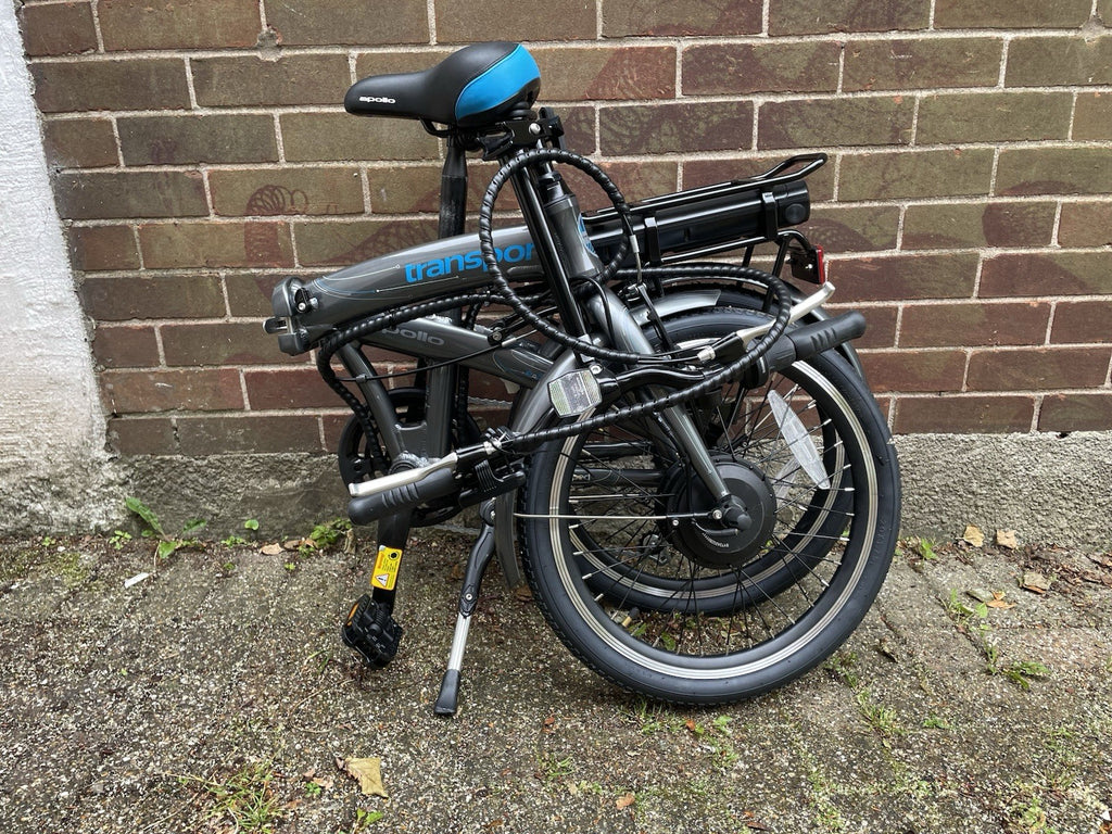 Apollo Transport Folding Bike 20in 250W 7 Speed Grey