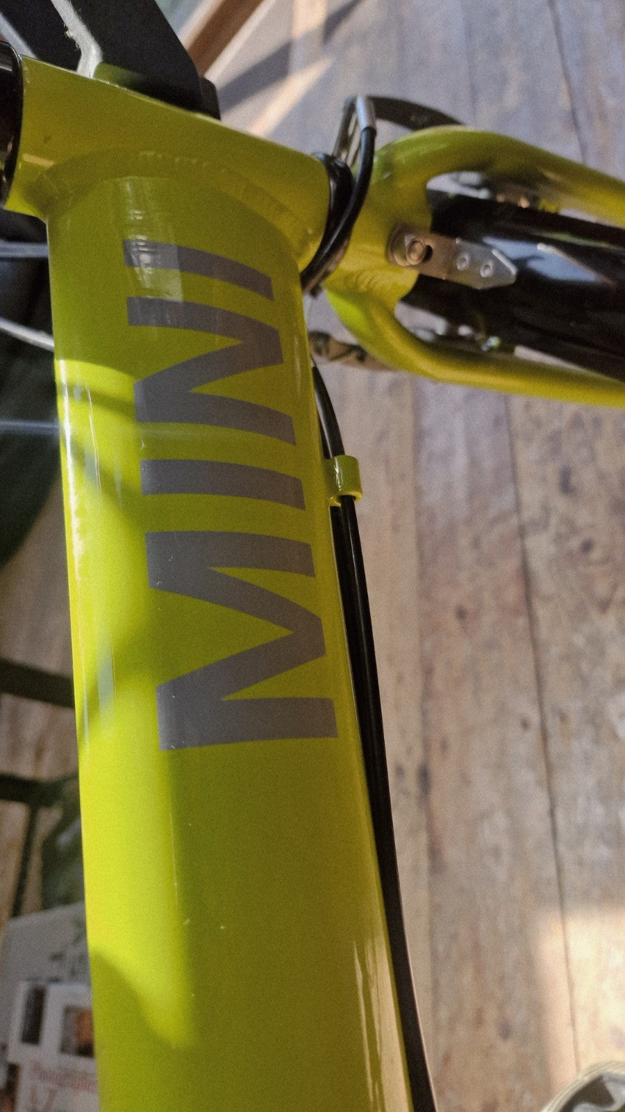BMW Mini Folding Bike - Green