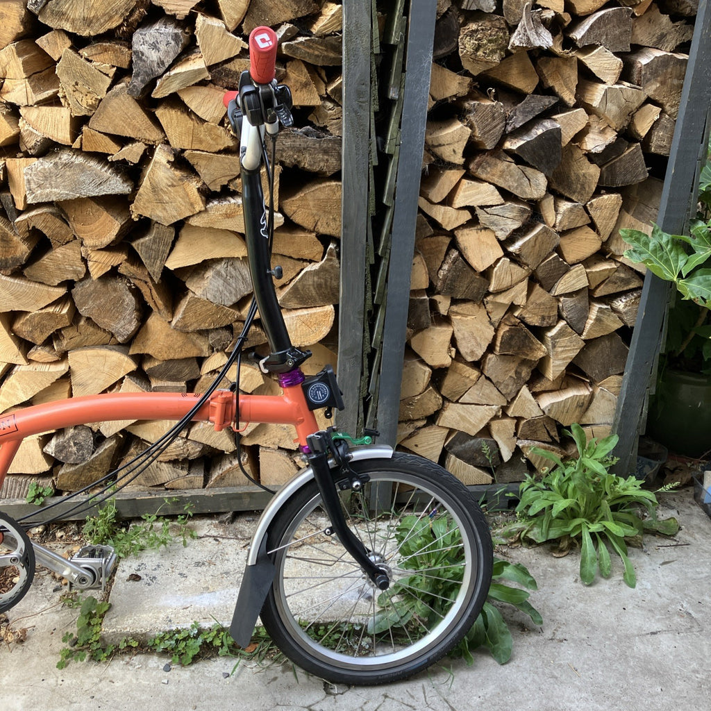 Brompton C Line Explore 2022 6 speed with rear rack