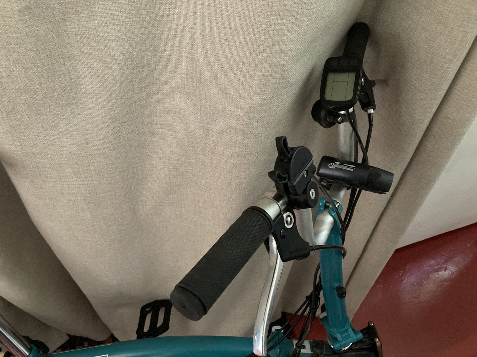 Brompton B75 16" Folding Bike with e-conversion kit from Nano