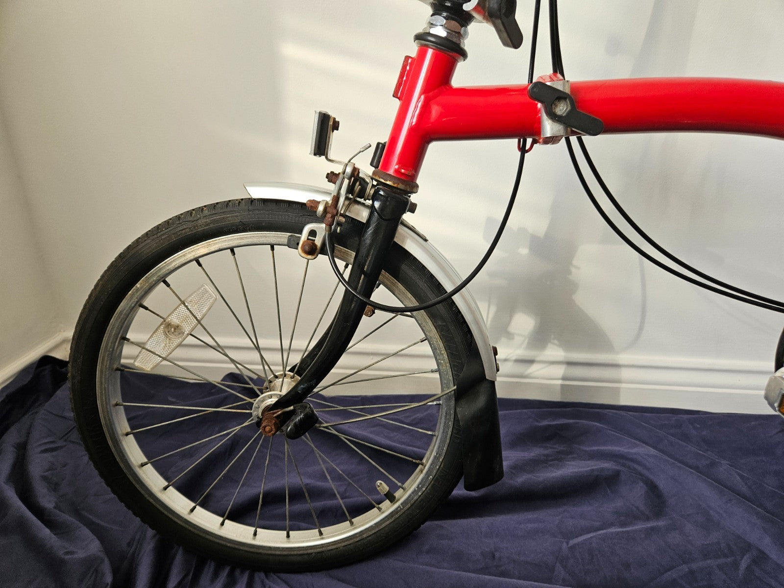 Brompton Vintage Project for restoration - Red - 1997
