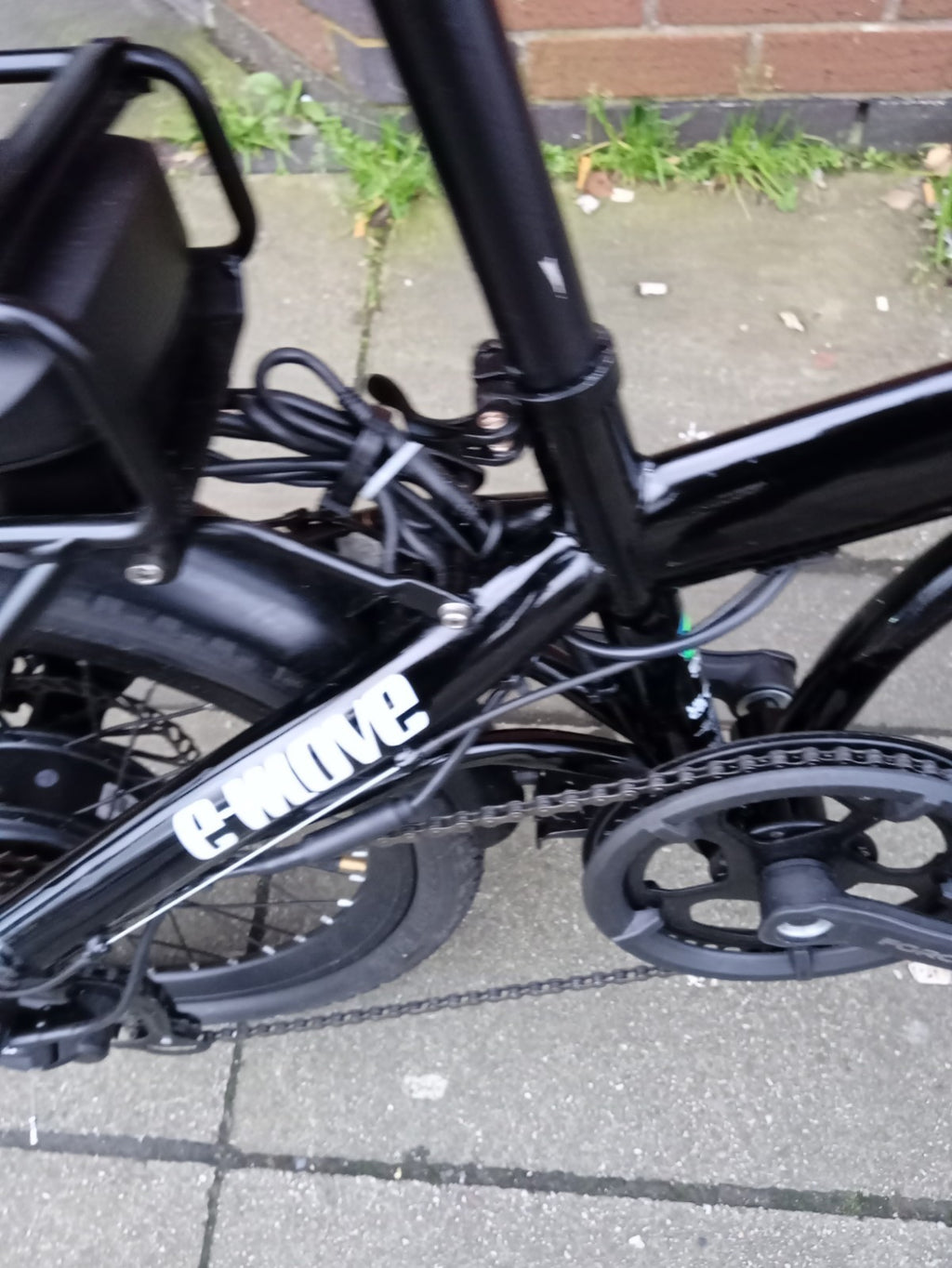 Eco Energy E Move District S Black Fold Down Electric City Bike Size Medium Used