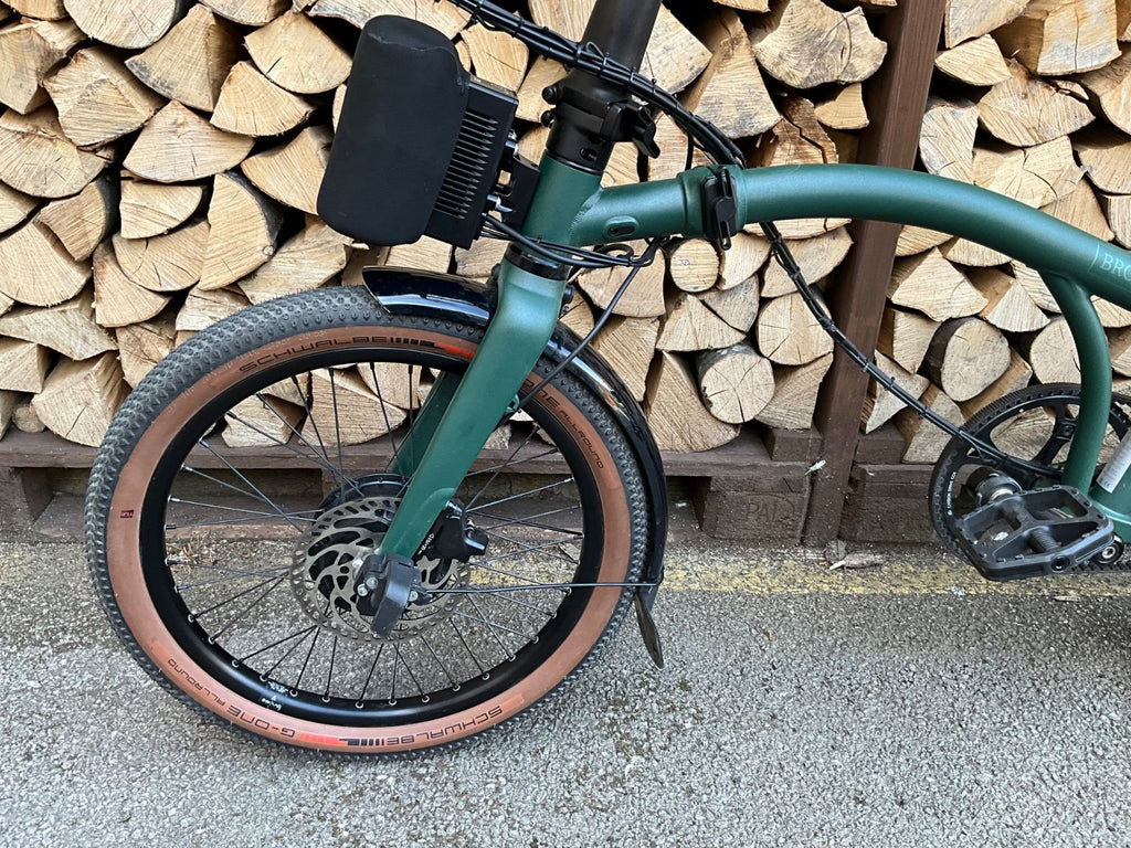 Brompton G Line Forest Green Large. Rohloff - ARCC conversion