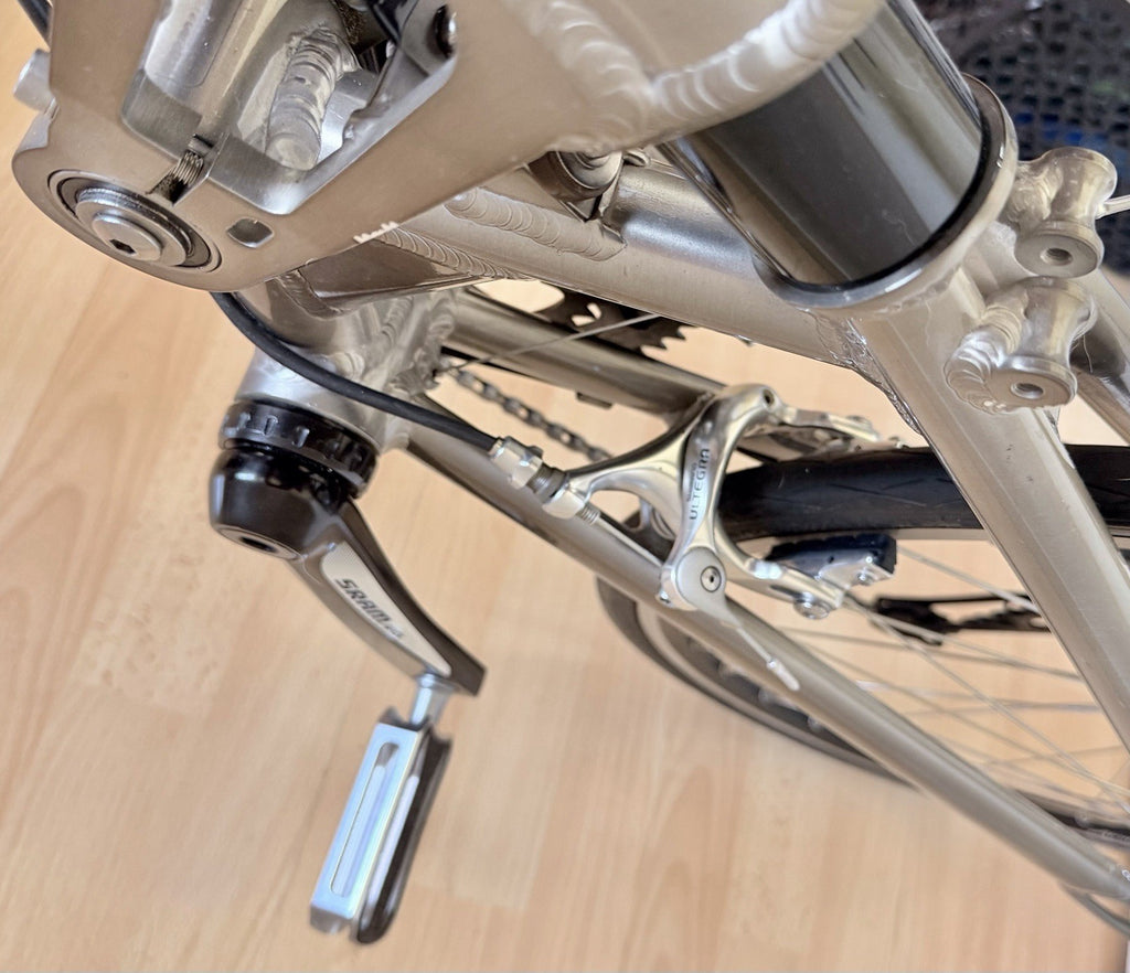 Airnimal Chameleon Folding Bike. Very Rare Naked Lacquer Finish. Stunning!