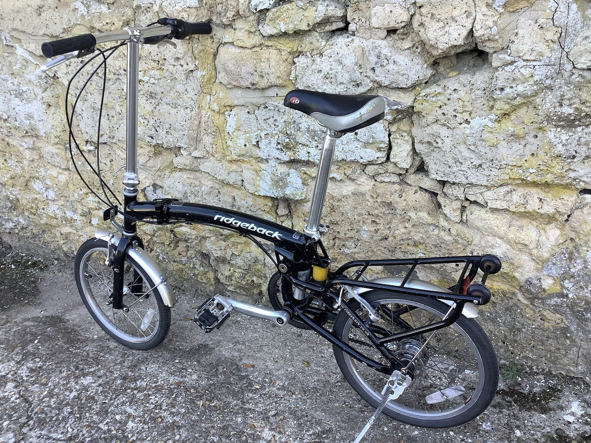 Ridgeback Stowaway Tri-Fold 3-Way Folding Bike  UK DELIVERY
