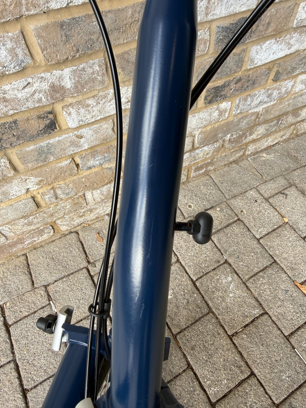Brompton Tempest Blue 3 Speed Mid C Line M3L - Great Condition - World Shipping