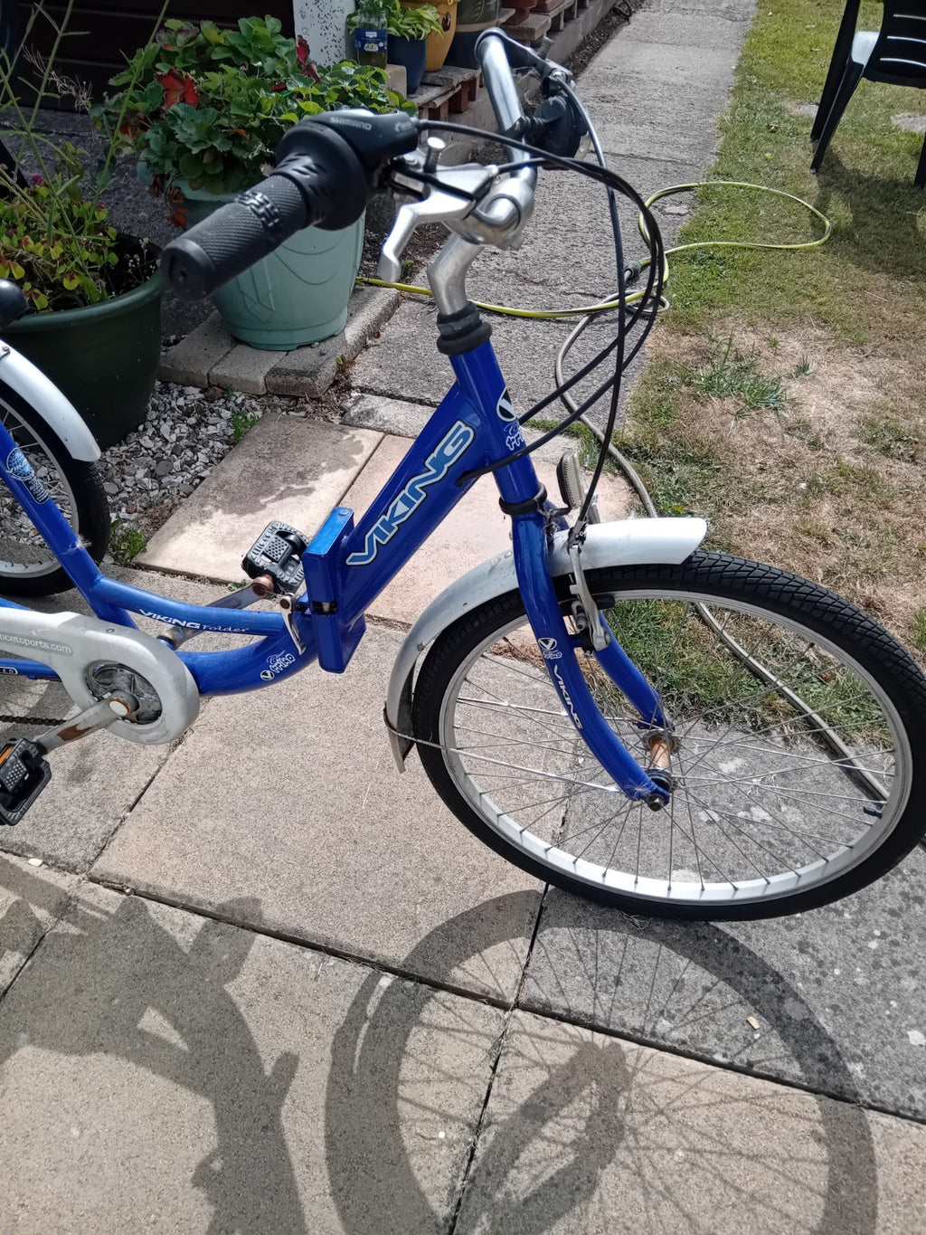 Viking Adult Folding Tricycle  6 Speed Shimano Gears Large Dog Child Cat Basket