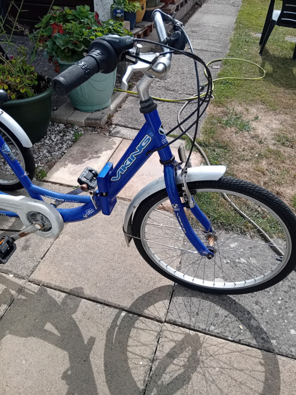 Viking Adult Folding Tricycle  6 Speed Shimano Gears Large Dog Child Cat Basket