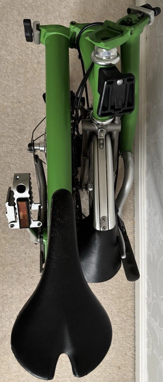 Brompton M2L-X Superlight Titanium Ti / P Line Folding Bicycle - Hardly Used