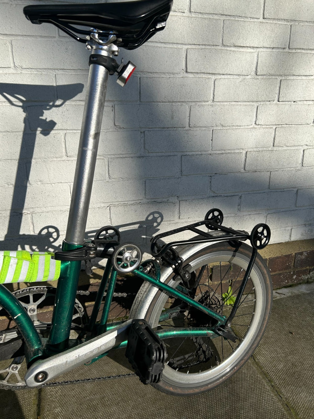 Cranston R9 foldable bike - Not a Brompton but same size and weight, 9 speeds