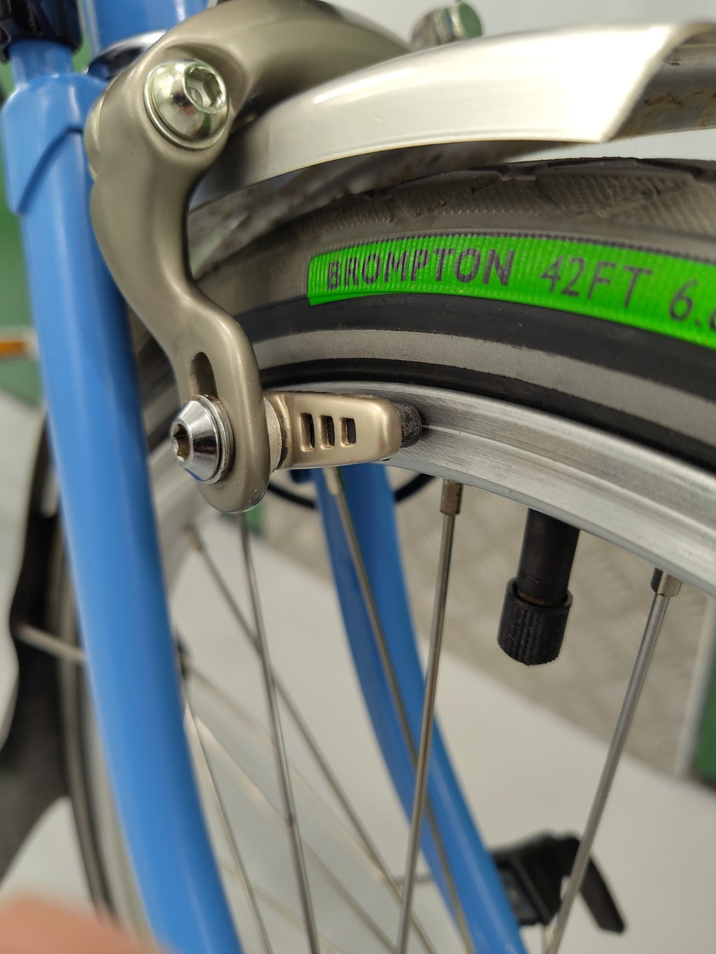 Brompton C Line Explore M6R rack mudguards six gears medium Only test ridden