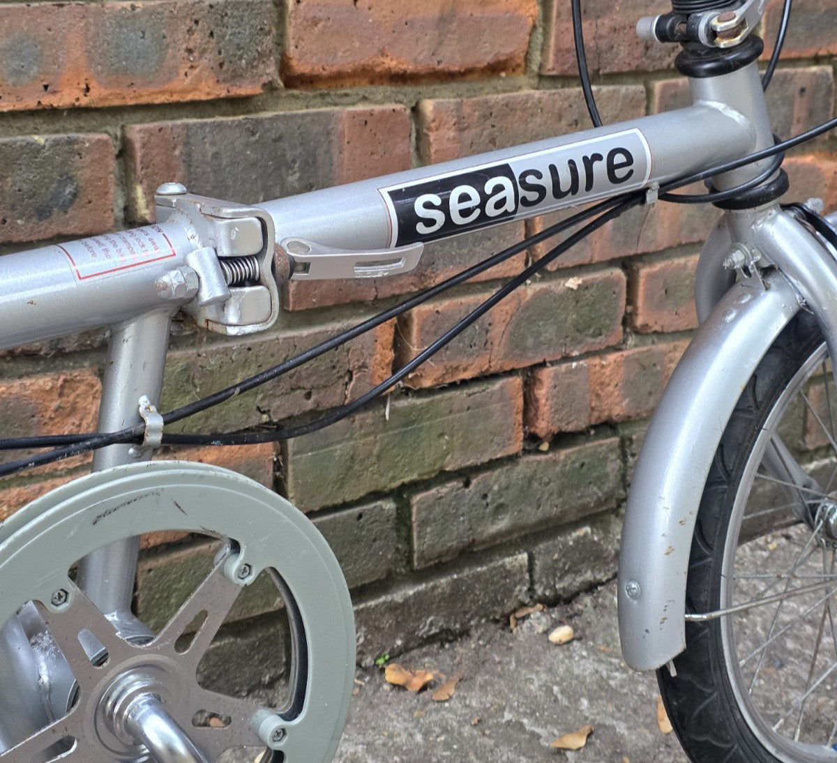 VINTAGE SMALL SEASURE FOLDING BIKE (16" WHEELS)