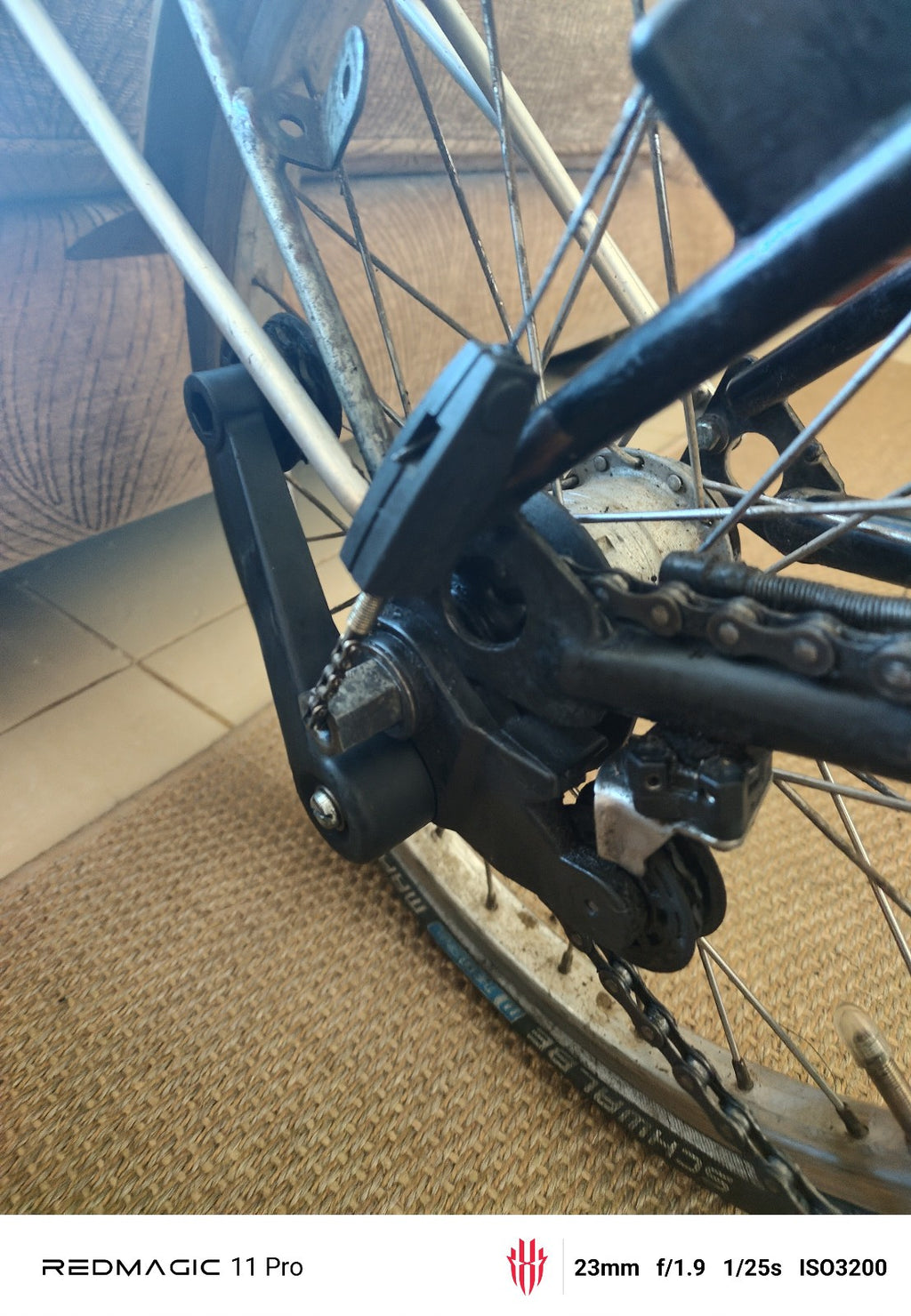 Brompton Folding Bicycle 3 speed rear rack and grip handle bars
