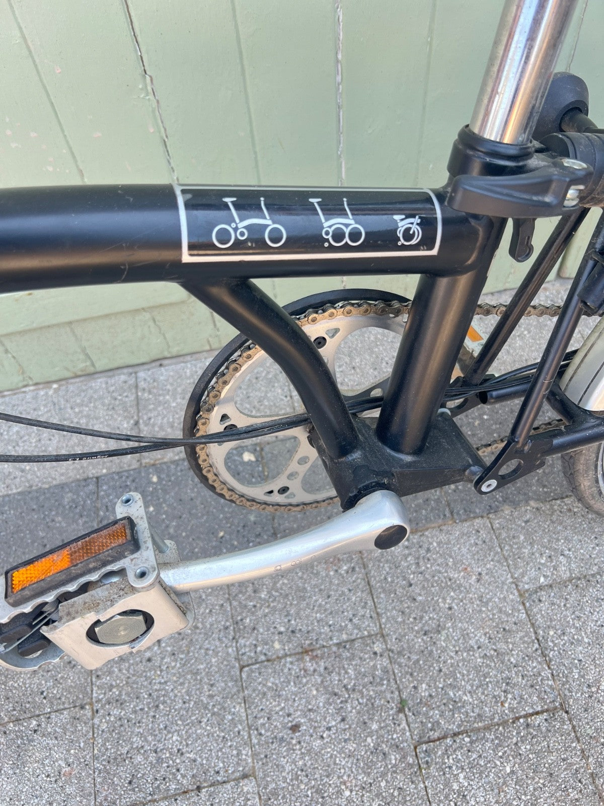 Brompton M3L Folding Bicycle – Black – 3 Speed – Excellent Condition