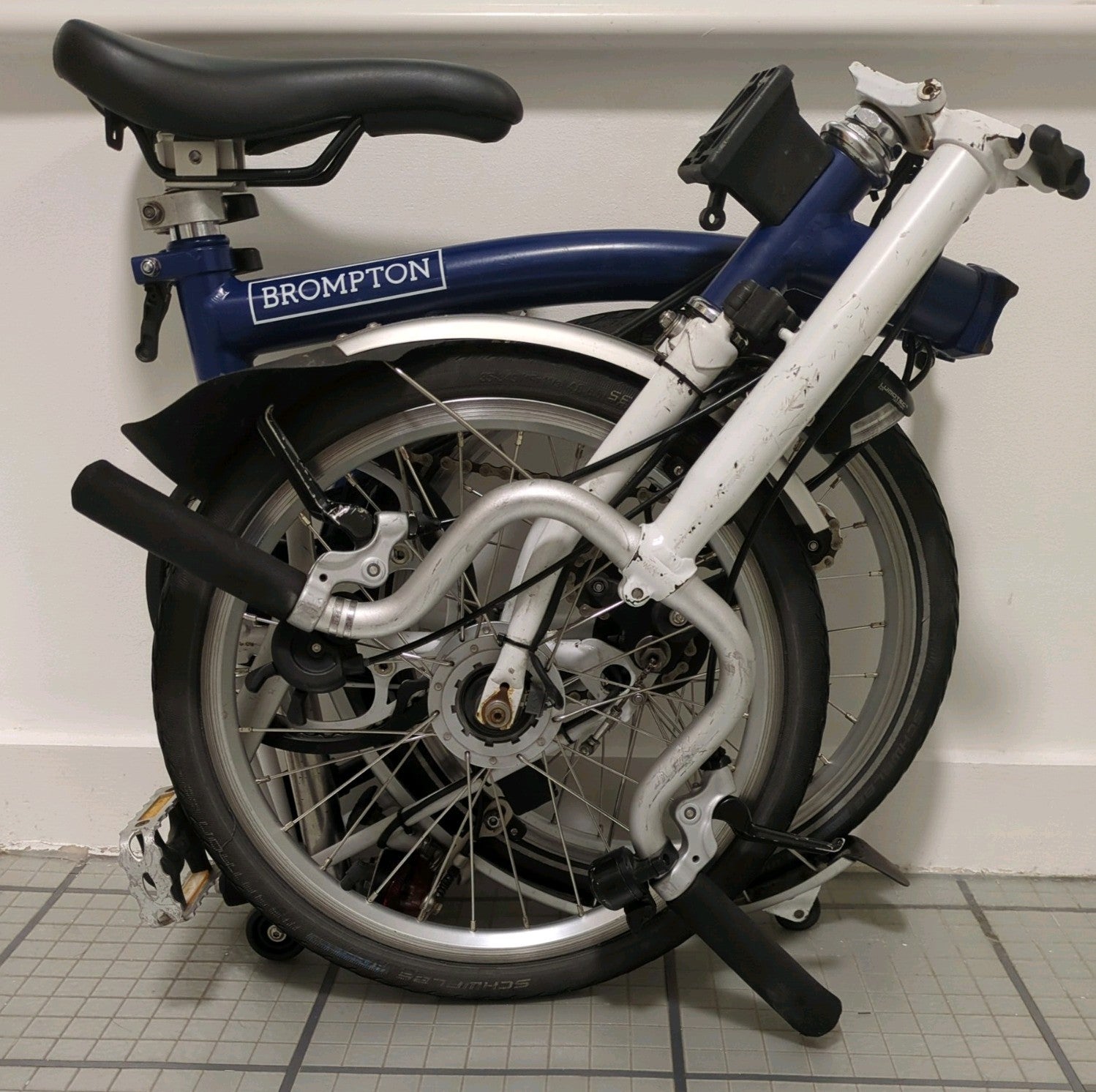 Brompton M3L blue