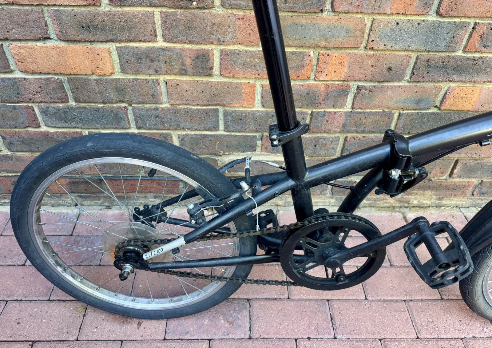 B'Twin Tilt 100 Folding Bike 20" Decathlon