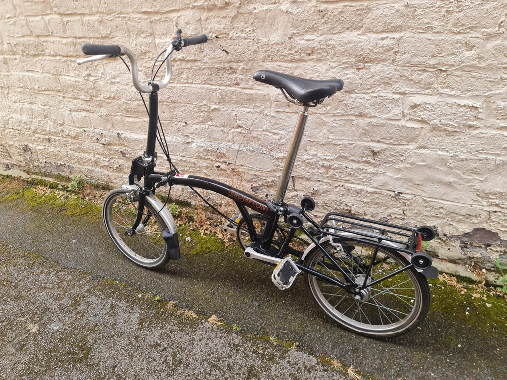 Brompton Folding Bike 5 Speed M type handlebars similar to C line M6L M3L