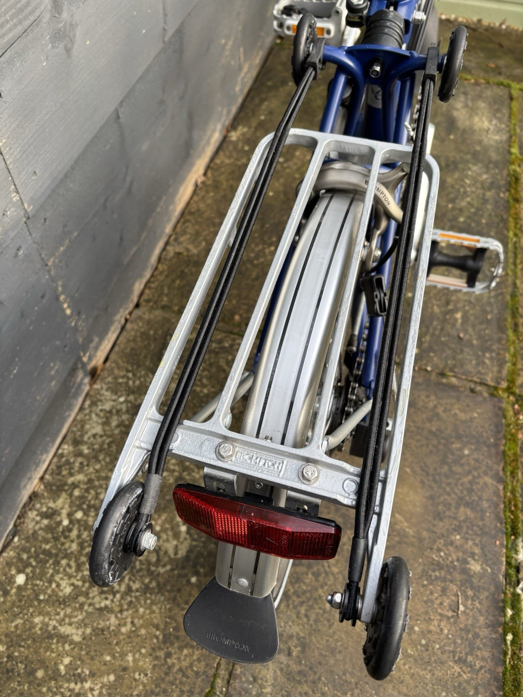 Brompton M6R in Cobalt Blue Folding bike C Line - Very Light Leisure Use Only