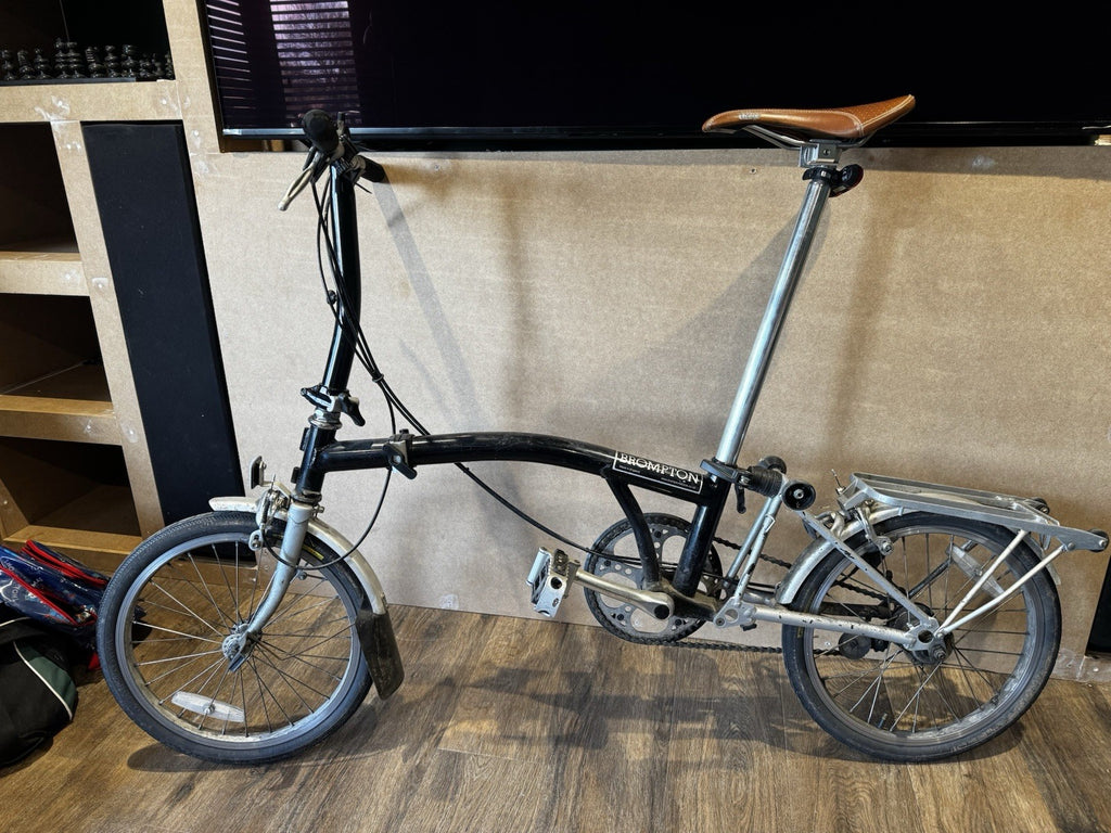 Brompton Folding Bike 3-Speed, Black