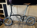 Brompton Folding Bike 3-Speed, Black