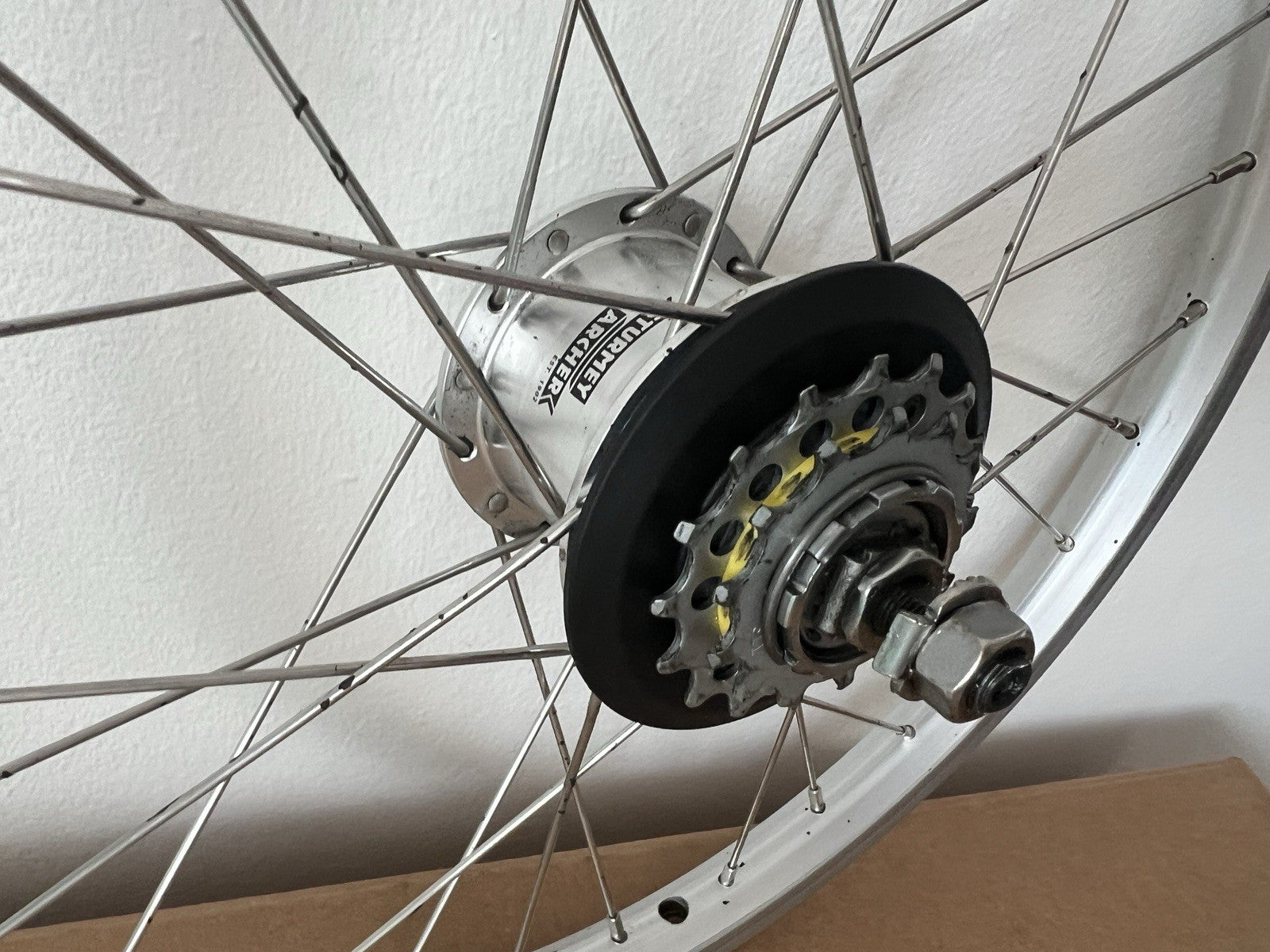 Brompton Bike  6 Speed Rear Wheel  - Silver 2016