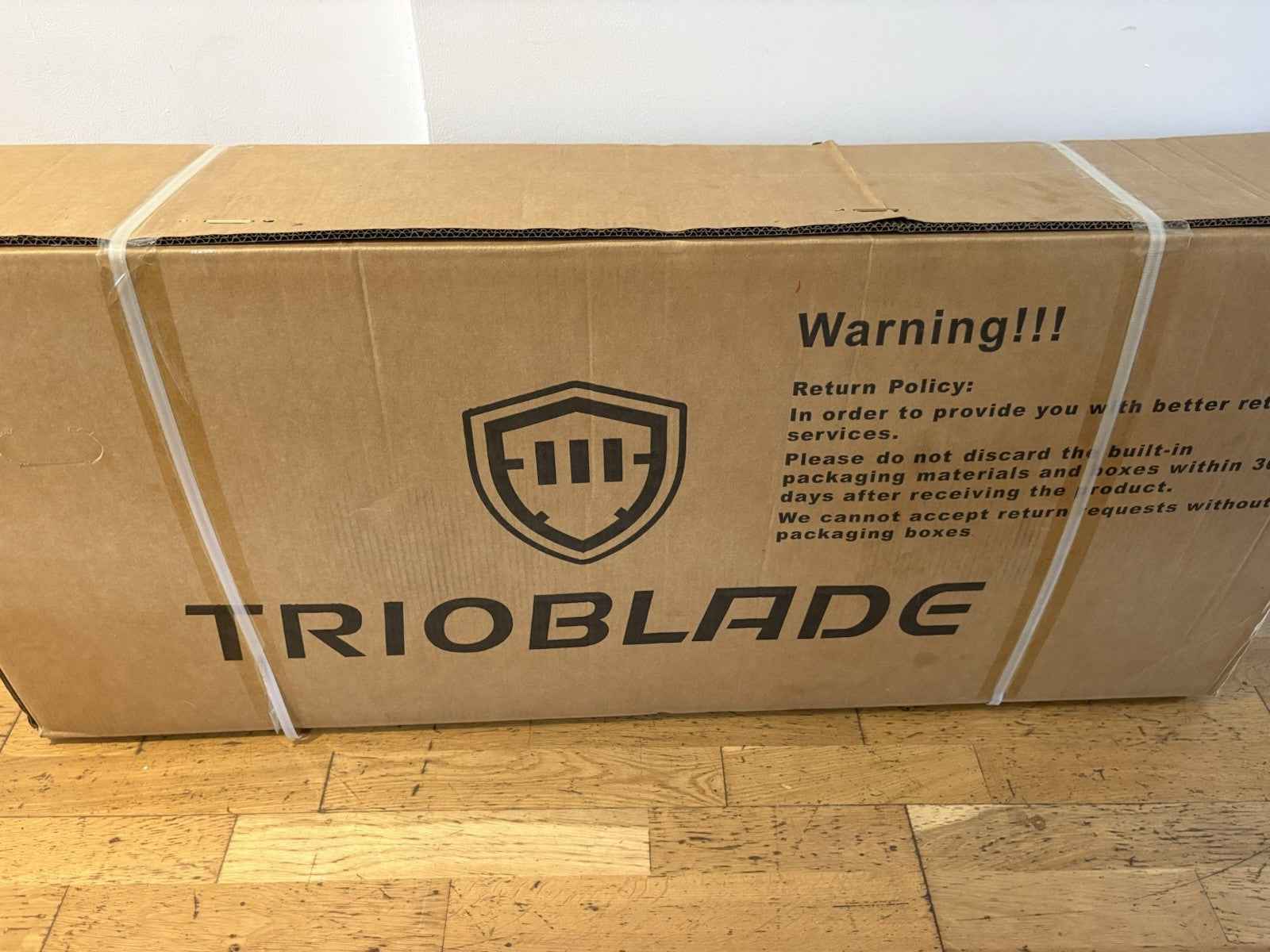TRIOBLADE Folding Bike 20in Grey/Black Flat Bar V-Brake Derailleur Gears