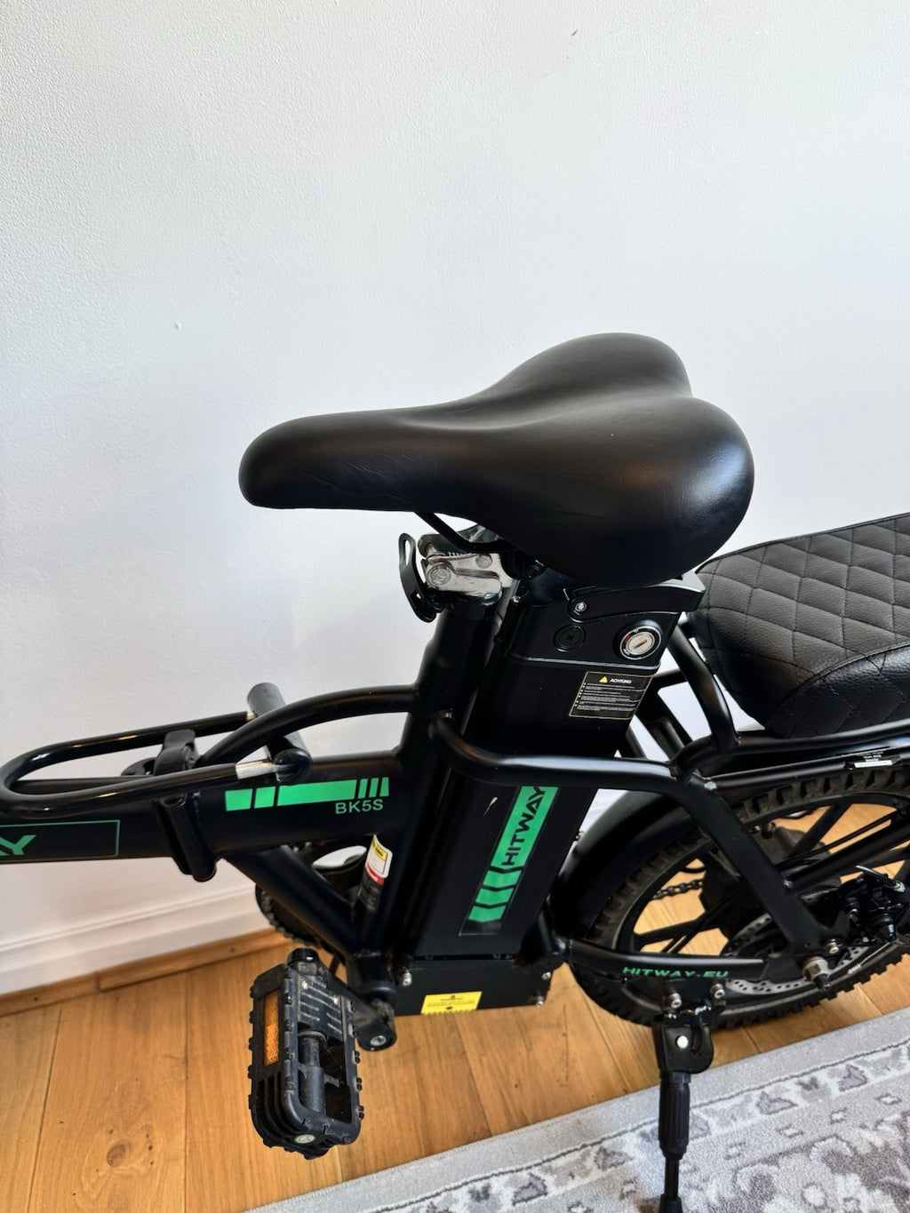 Hitway BK5S Folding Bike (2025), 250W Motor, 36V 10.4Ah