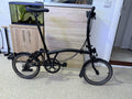 2025 Brompton C Line 6 Speed, Mid-Bar Black