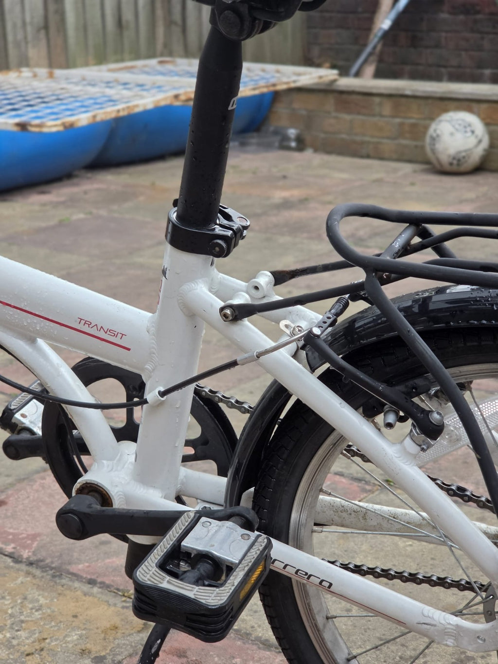 Carrera Transit good condition Folding Bike 20”wheels Aluminium Frame 3 Gears